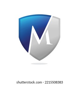Letter M logo design. Abstract M logo design