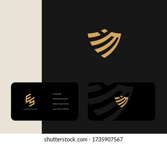 Letter I M logo design with business card vector template. creative minimal monochrome monogram symbol. Premium business logotype. Graphic alphabet symbol for corporate identity