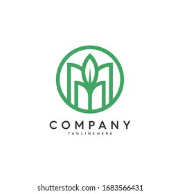 Concepto de diseño de logotipo de letra M