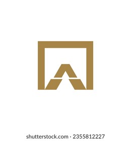 Letter M Logo-Design-Vektorgrafik mit kreativer, einfacher Idee