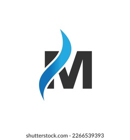 Letter M logo design free download