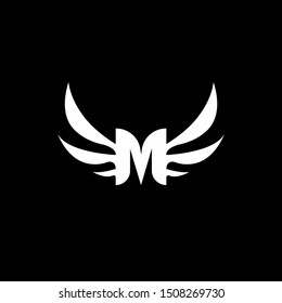letter m logo design, icon design template elements