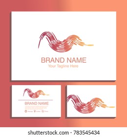 letter m, m logo, m letter design. icon. word logo. abstract types. business cards pack, front and back. vector. suitable for studio, beauty, salon, art and beauty company.