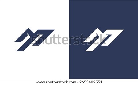 Letter M Logo Design icon template, Creative Minimal M Logo Design illustration vector
