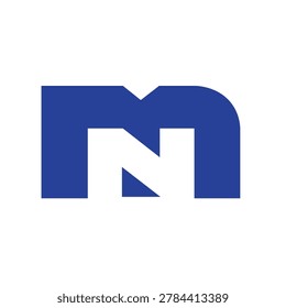 Letter M логотип дизайн иллюстрация векторное искусство 