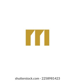 Letter M Logo Design. M Initial Vector