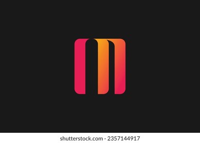  letter m logo design with for initial your business