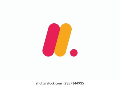  letter m logo design with for initial your business