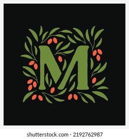 letter M logo design for Luxury, Restaurant, Royalty, Boutique, Cafe, Hotel, Heraldic, Jewelry, Fashion and other vector illustration