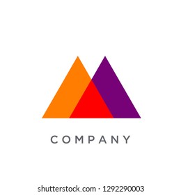 Letter M Logo Design, Modern M Logo, Creative Logo Templates