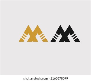 Letter m logo design with a modern concept. Letter m icon vector illustration