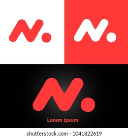 letter M logo design template element. vector logotype
