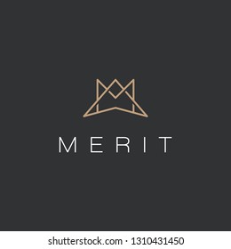Letter M Logo Design template