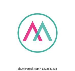 Letter M Logo Design Template