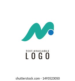 letter m logo design template