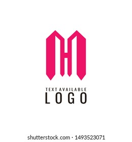 letter m logo design template