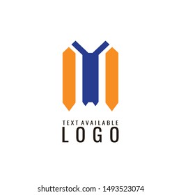 letter m logo design template