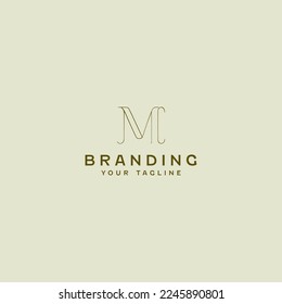 Letter M Logo Design Template