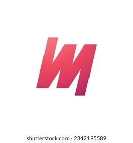 Design-Vorlagen für Buchstaben M