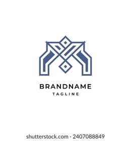 Letter M Logo Design Template