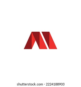 Letter M logo design. Universal elegant vector sign design. Premium business logotype. Graphic alphabet symbol for corporate business identity