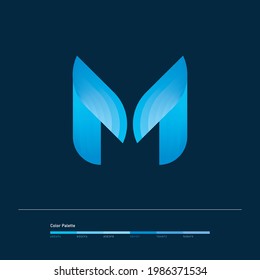 Letter M Logo. M Letter Design Vector.