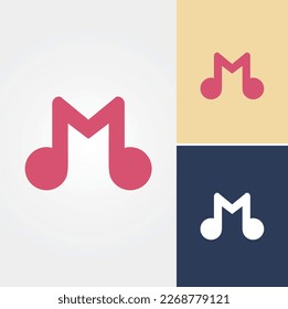 Letter M Logo Design Vector 