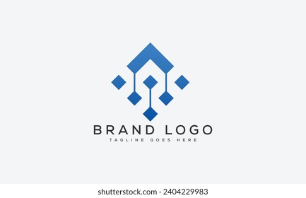 letter M logo design vector template design for brand.