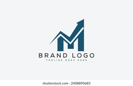 letter M logo design vector template design for brand.