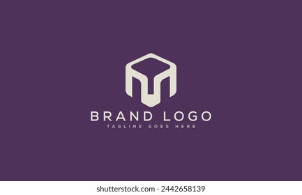 letter M logo design vector template design for brand.
