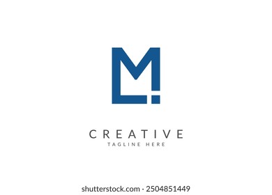Letter M logo design vector 