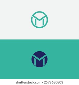 letter m logo design vector. Letter M logo. Logo can be used for icon, brand, identity, monogram, concept, and business company.
