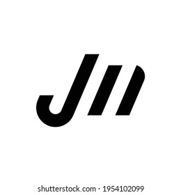 the letter m logo forms a mammoth