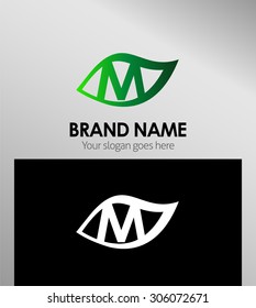 Letter m logo icon
