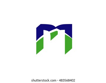 Letter m logo icon
