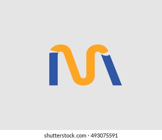 Letter m logo icon
