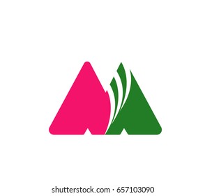 Letter m logo icon
