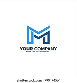 Letter M Logo Icon Construction M Stock Vector (Royalty Free) 790474564 ...