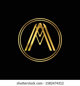 letter M logo icon. Creative Design in the form of the letter M, can be used for business, technology, finance, networking, and any design project