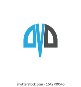 letter M logo icon creative design