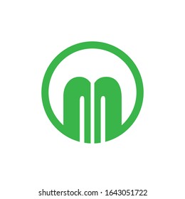 Letter M logo icon creative design