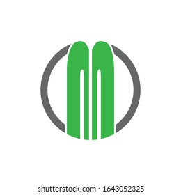 Letter M logo icon creative design