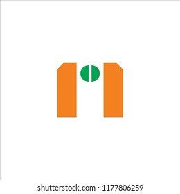 Letter M logo icon design template elements
