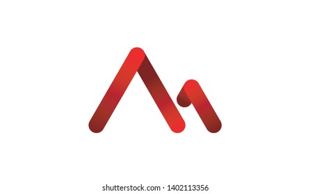 Letter M logo icon design template