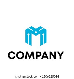 Letter M Logo Icon Design Template Element