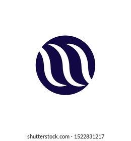 Letter M logo icon design template elements
