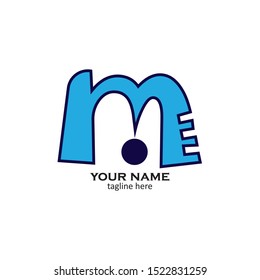 Letter M logo icon design template elements
