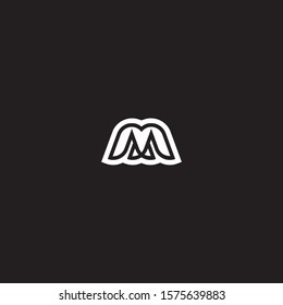 Letter M logo icon design template elements