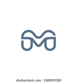 Letter M Logo Icon Design Template
