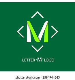 Letter M logo icon design template elements. Creative design icon